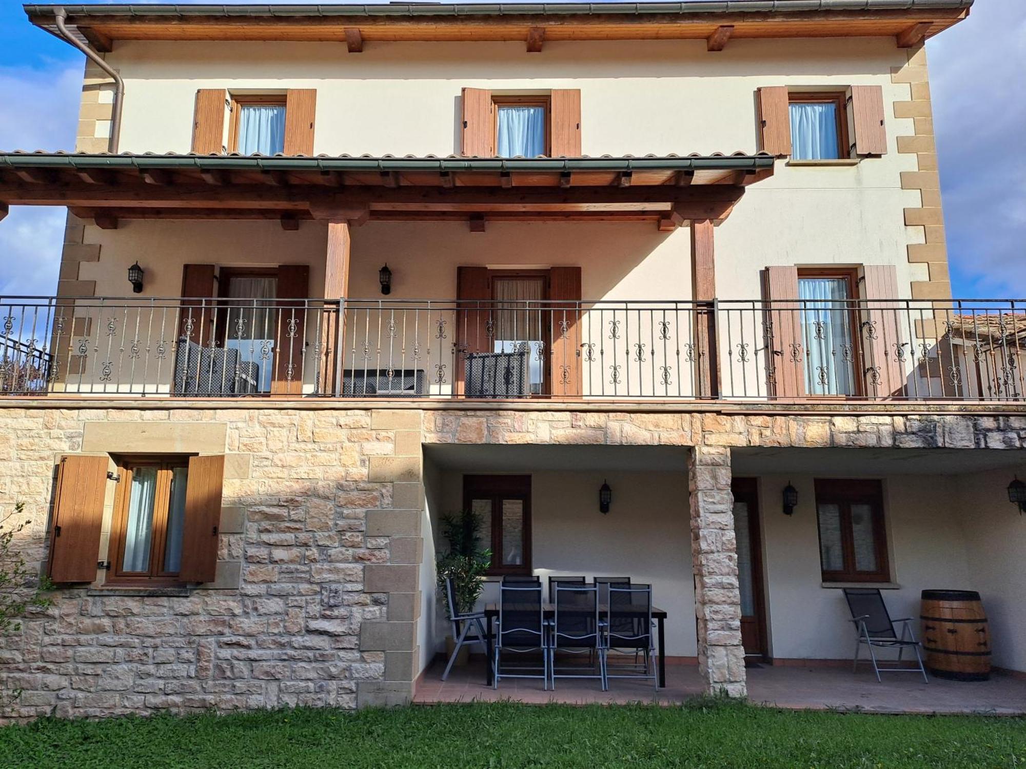 Casa Rural Torreblanca Urroz Екстериор снимка