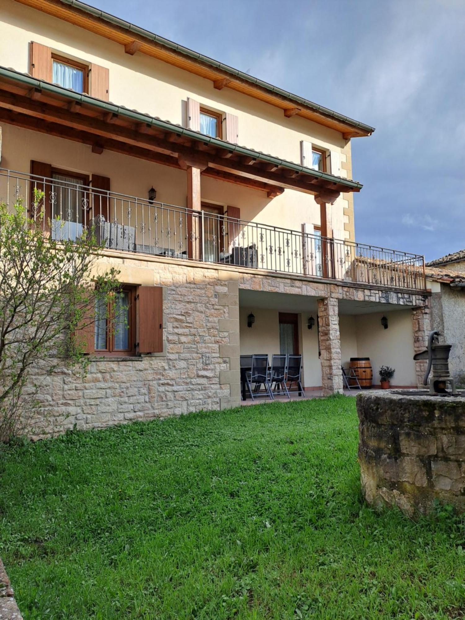 Casa Rural Torreblanca Urroz Екстериор снимка